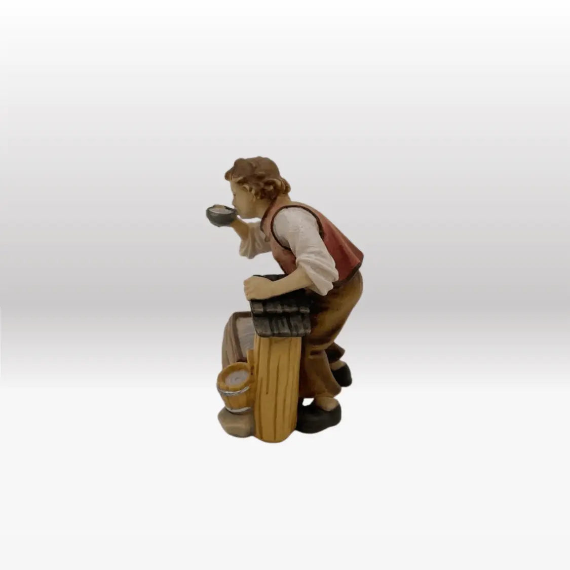 Bub am Wassertrog von Kostner-2
