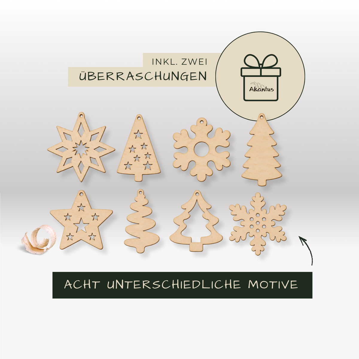 Akantus Adventskalender: HolzLIEBE natur 2026