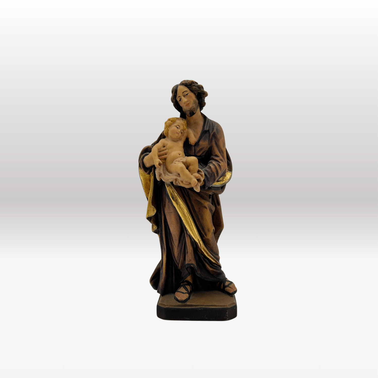 Heiligen Figur "Josef mit Kind"