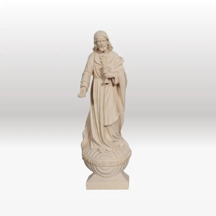 Herz Jesu mit Hostie natur