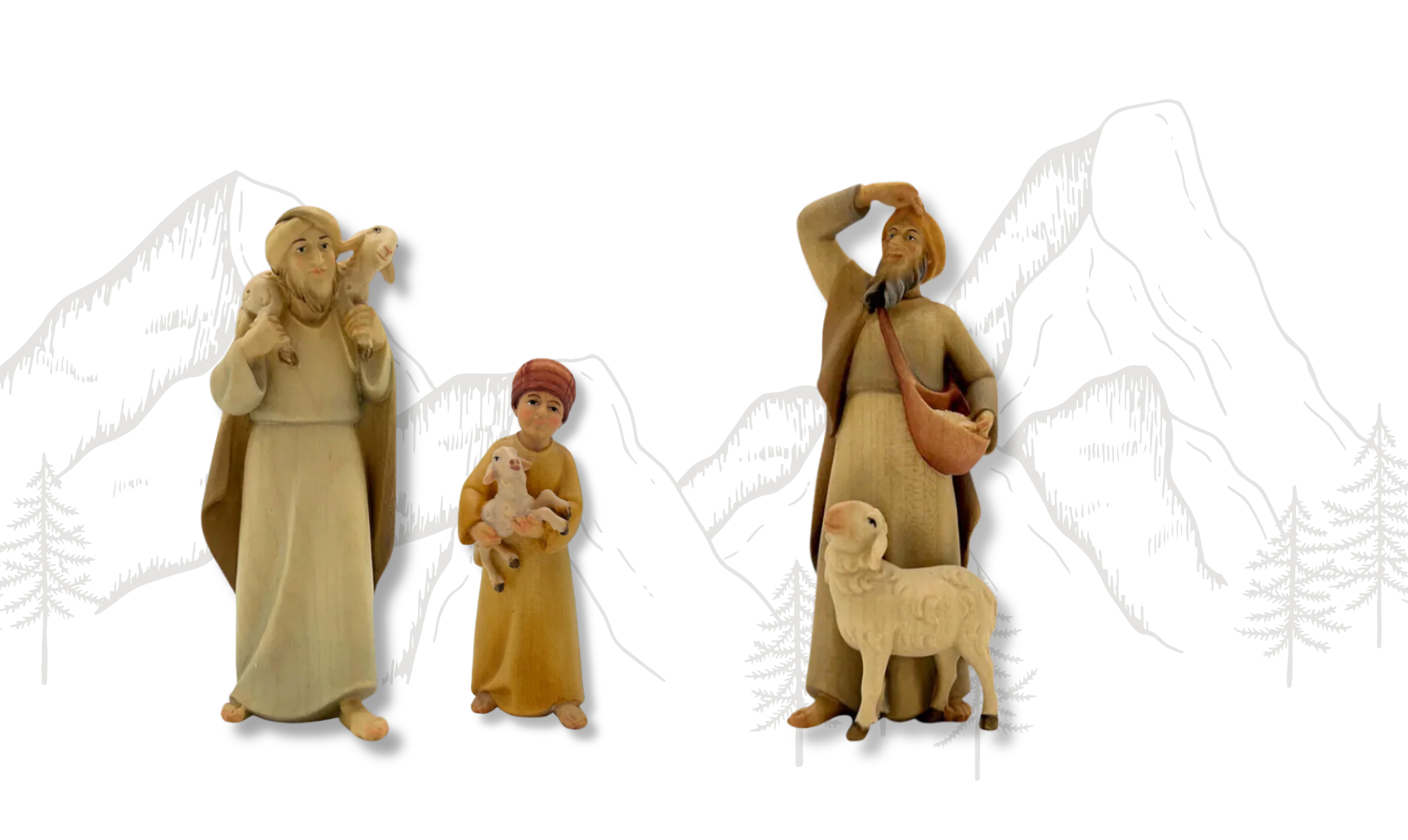 Die Reise eines kleinen Hirten, der seinen Platz in der Krippe fand