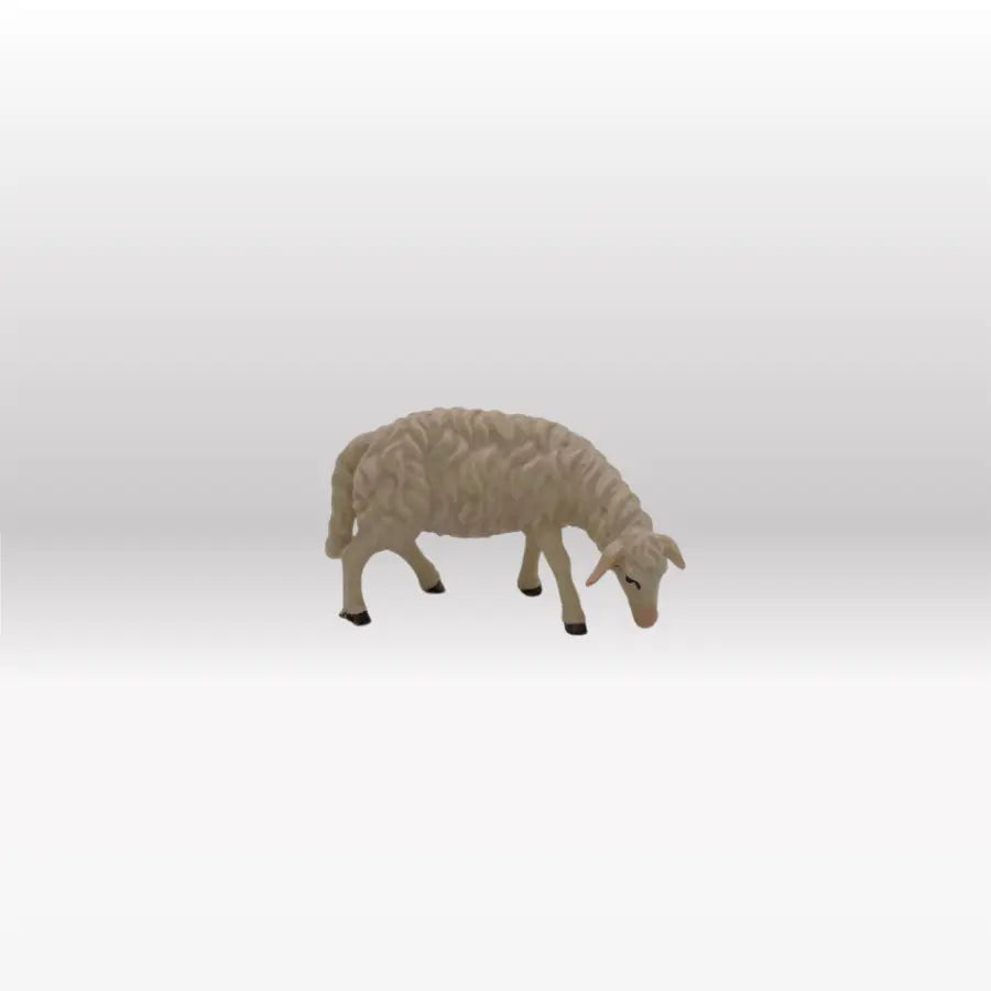 Schaf grasend von Heimatkrippe-1