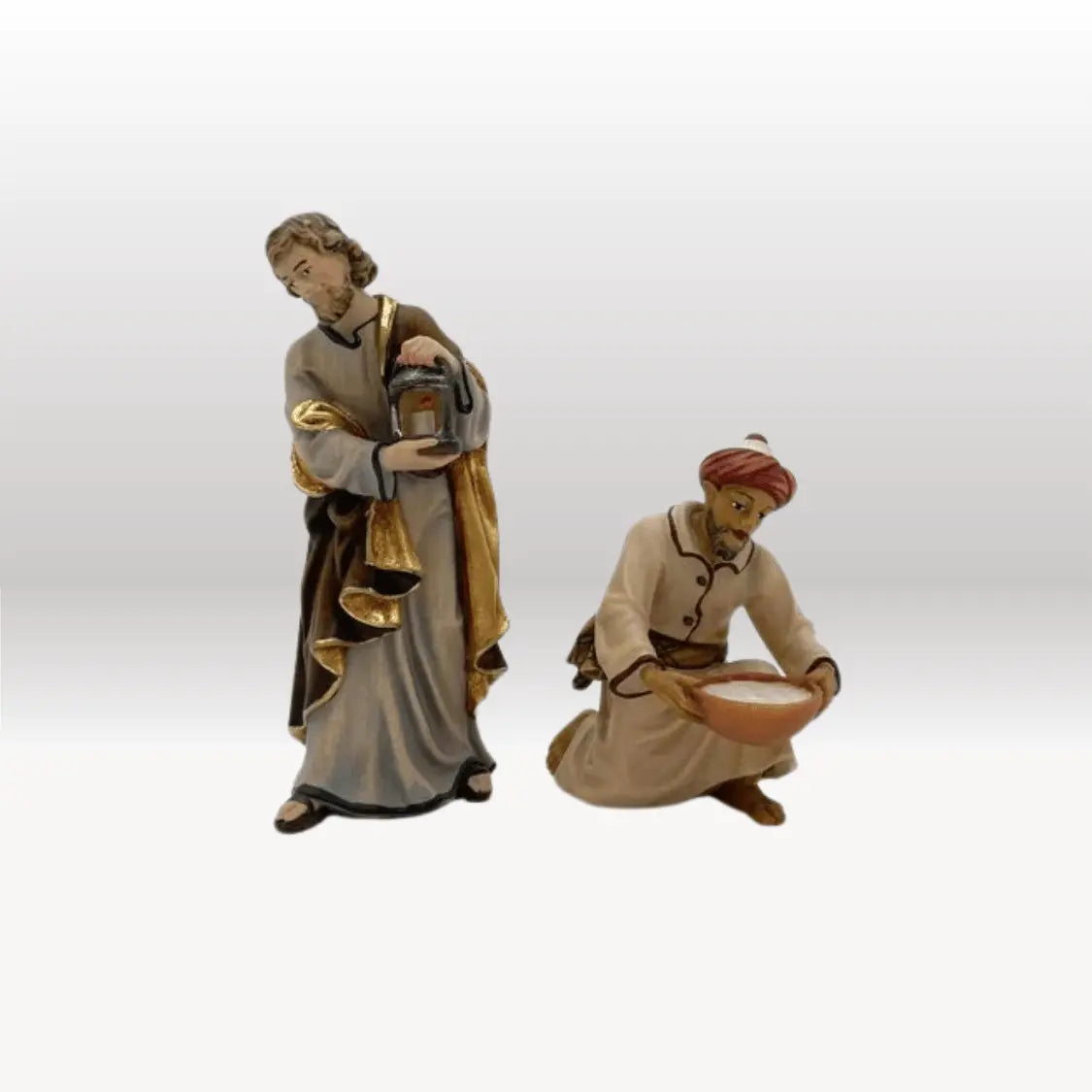 Kameltreiber kniend mit Schüssel von Kostner-4