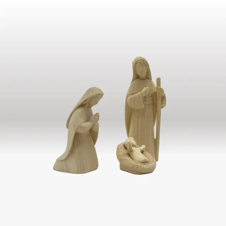Heilige Familie (3 Figuren) von Akantus natur