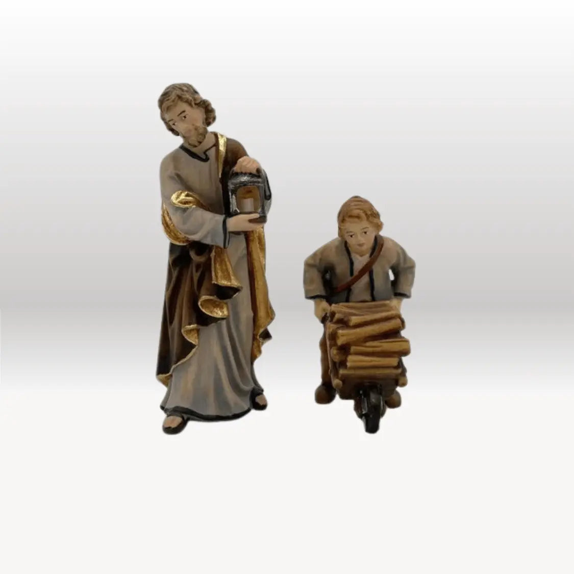 Bub mit Holzkarre von Kostner-4