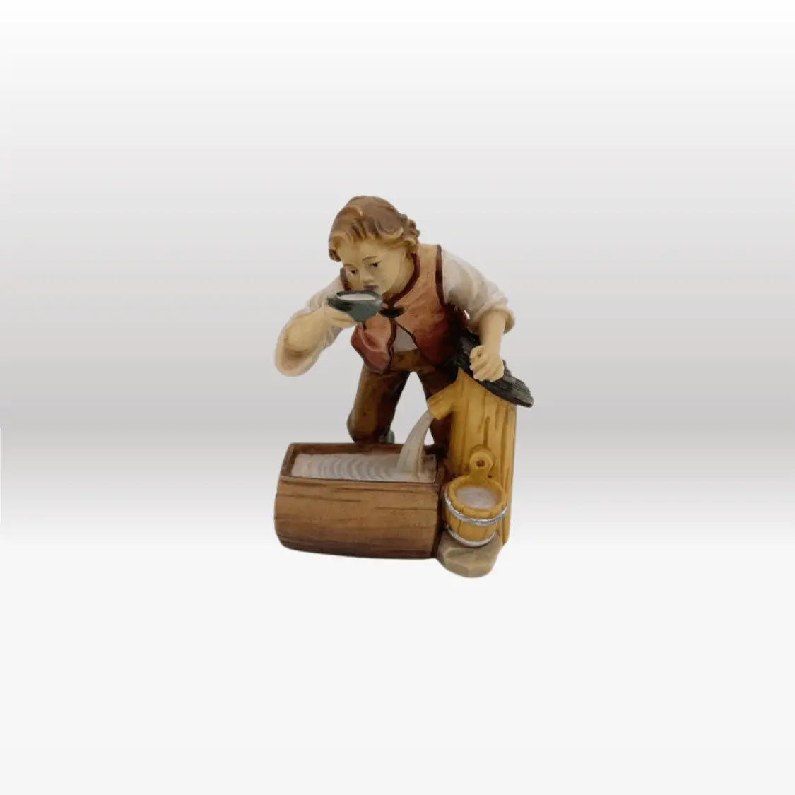 Bub am Wassertrog von Kostner-3