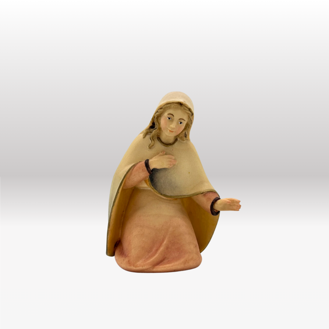 Heilige Maria Krippenfigur von Licht