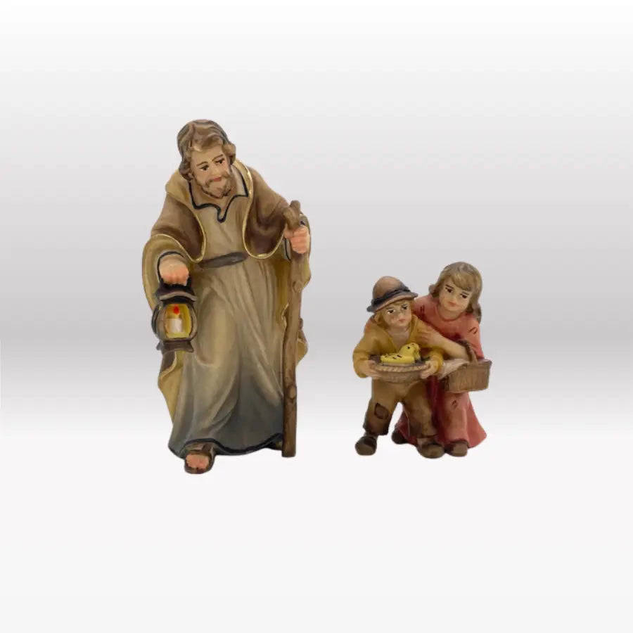 Kinderpaar von Heimatkrippe-4