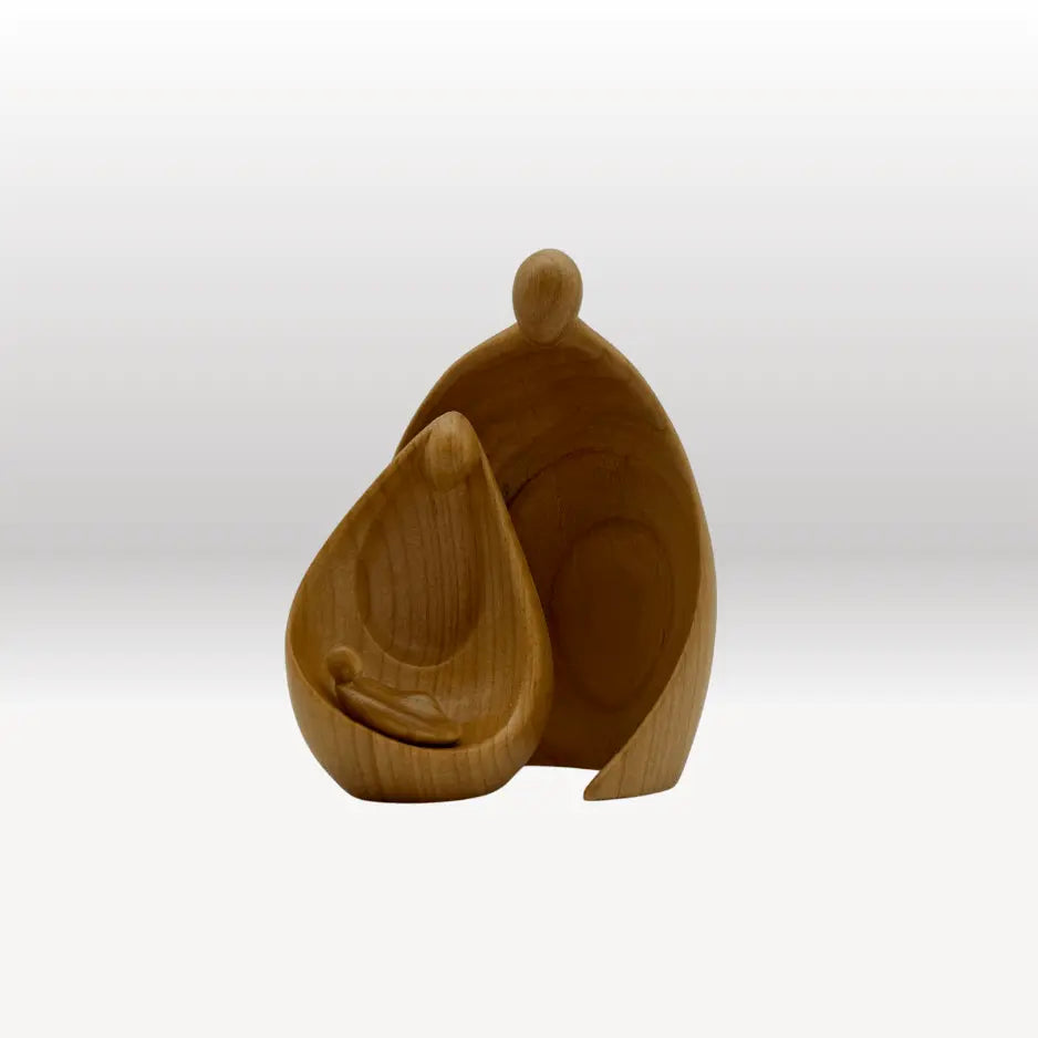 Heilige Familie (2 Figuren) von Ambiente Design kirschholz