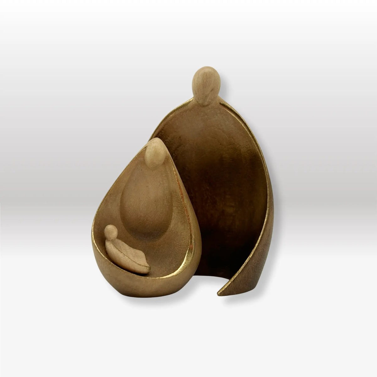 Heilige Familie (2 Figuren) von Ambiente Design gebeizt