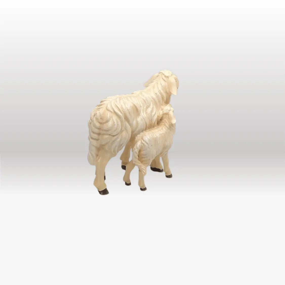 Schaf mit Lamm stehend von Kostner-3