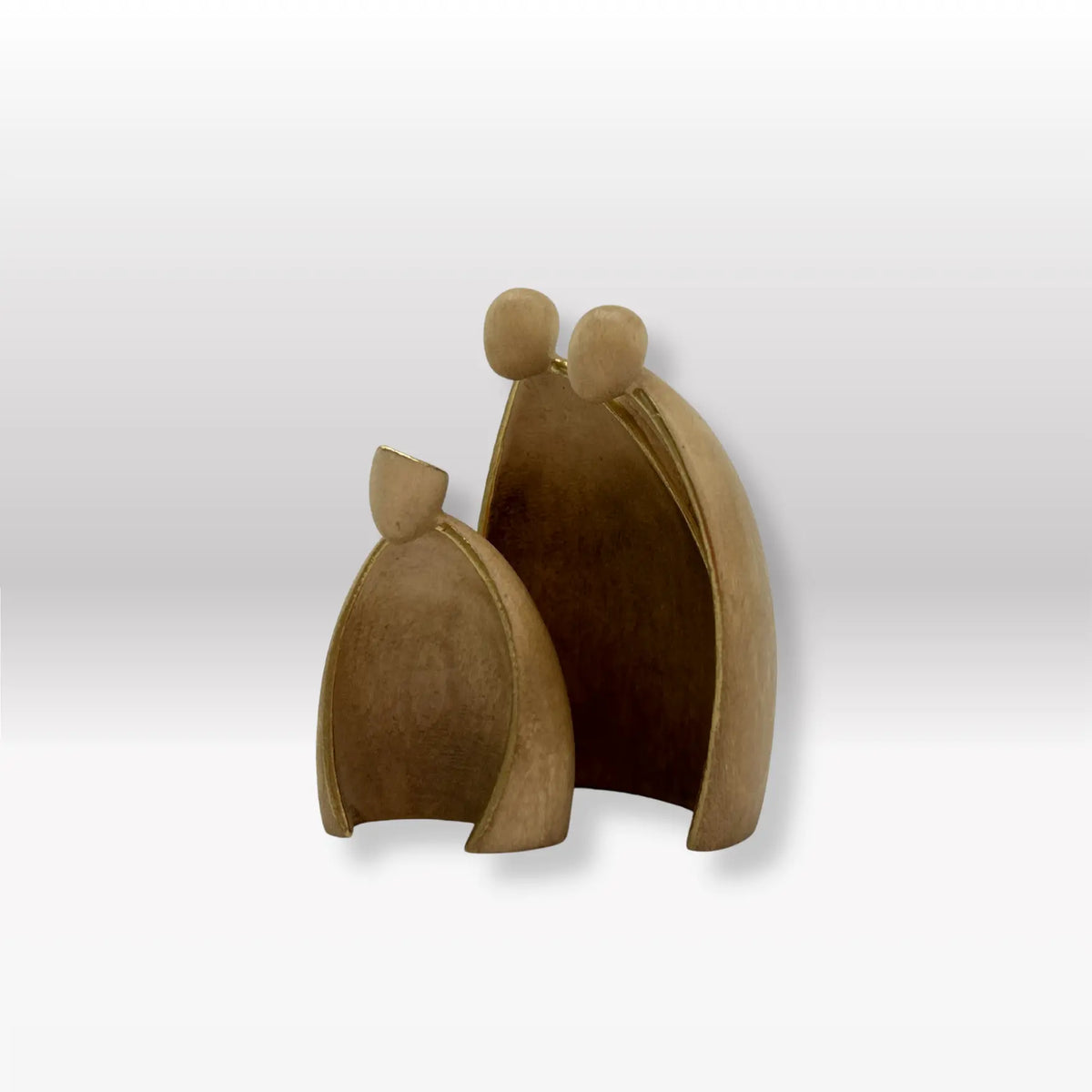 Heilige Drei Könige (2 Figuren) von Ambiente Design 3- fach gebeizt