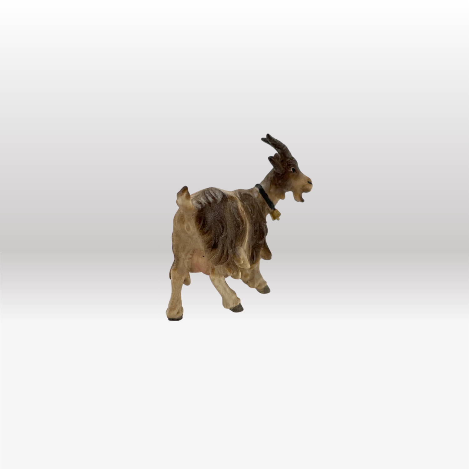 Ziege mit Glöckchen rechtsschauend von Kostner-3