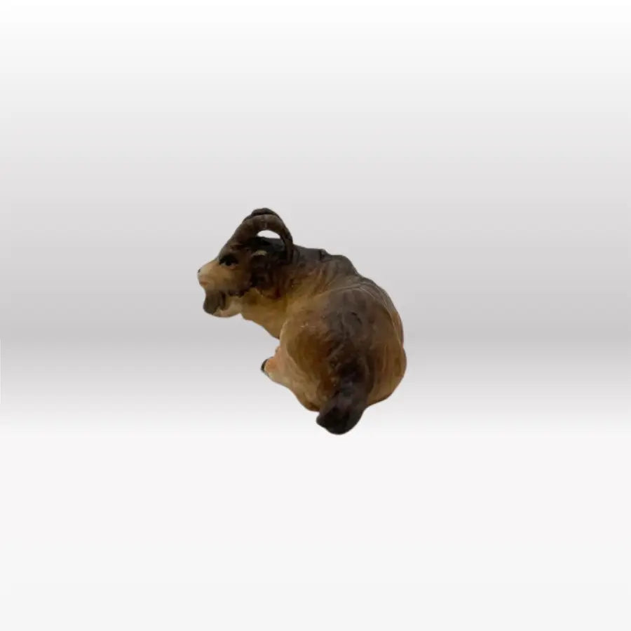 Ziege liegend von Heimatkrippe-3