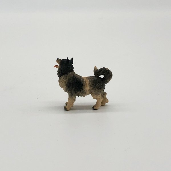 Hund Spitz Krippenfigur von Kostner